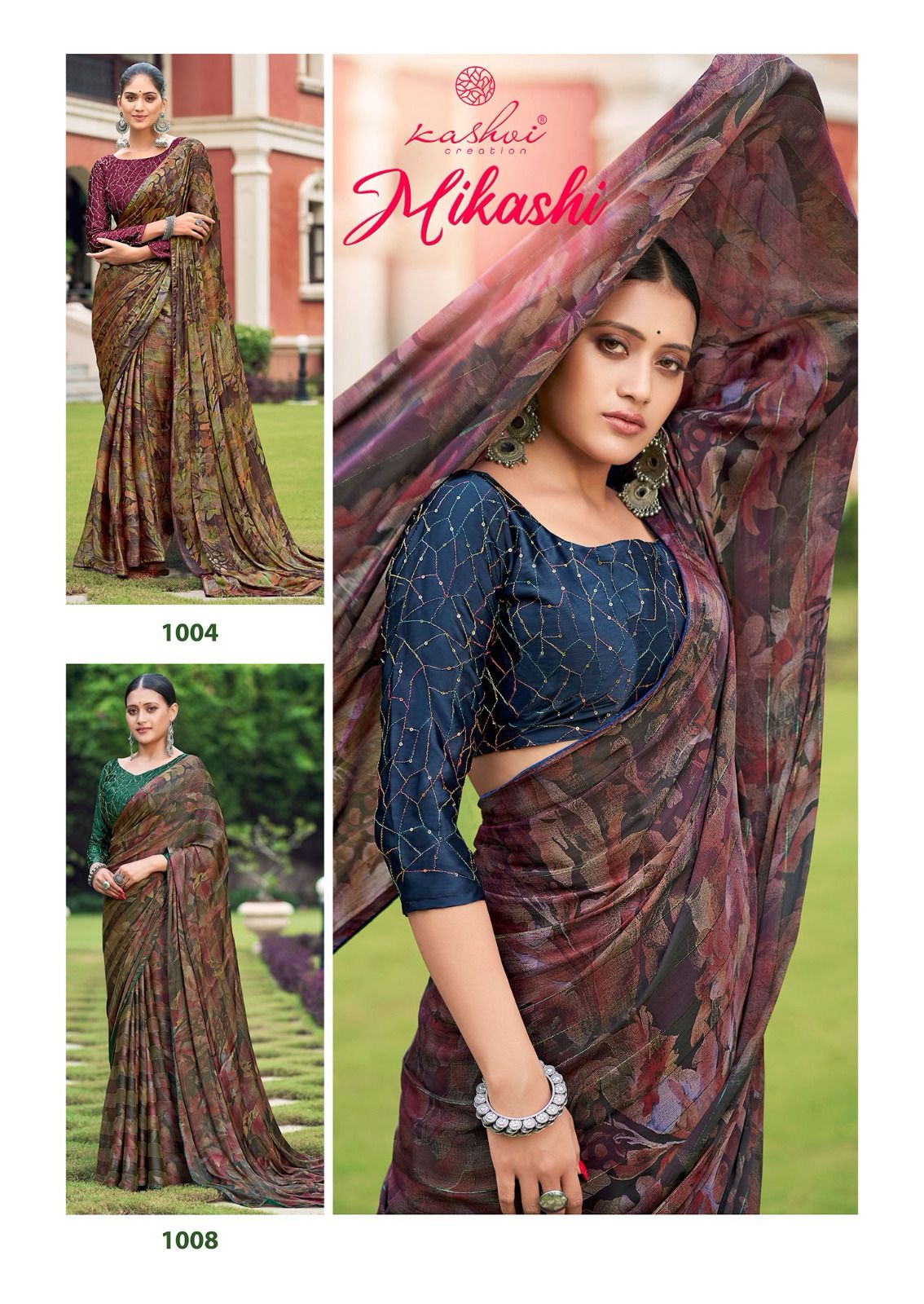 Mikashi By Kashvi Soft Silk Designer Sarees Catalog